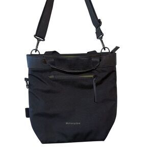 Sherpani Geo At, Anti Theft, Shoulder Tote Bucket Bag, Travel Crossbody Black